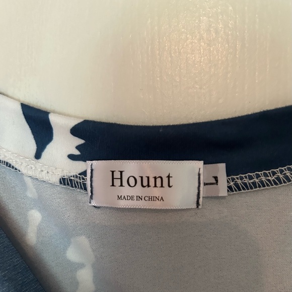 Hount silky summer sleeveless maxi dress. Size L. - Picture 4 of 6